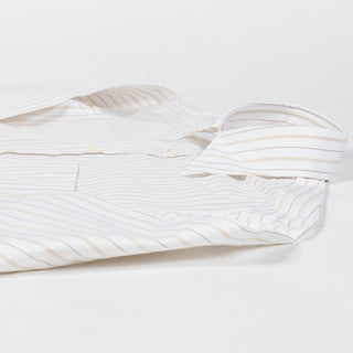 J Mueser Tan Alternate Stripe Carter Shirt 8