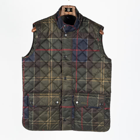 Barbour Classic Tartan Lowerdale Quilted Gilet