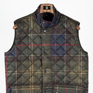 Barbour Classic Tartan Lowerdale Quilted Gilet