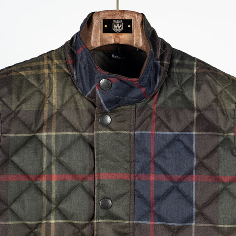 Barbour Classic Tartan Lowerdale Quilted Gilet