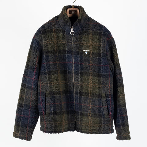 Barbour Shadow Classic Tartan Sherpa Fleece 1