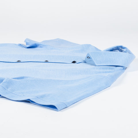 Blue Industry Light Blue Short Sleeve Button Up 7