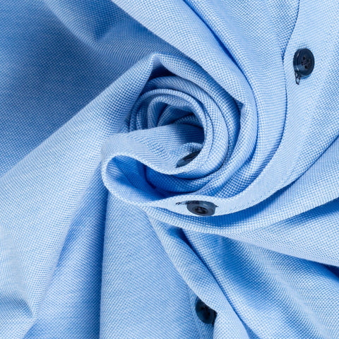 Light Blue Short Sleeve Button Up — Mr. Derk