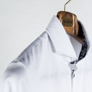 White Short Sleeve Button Up — Mr. Derk