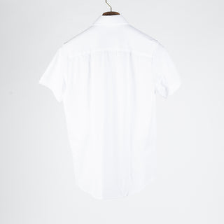 Blue Industry White Short Sleeve Button Up 4