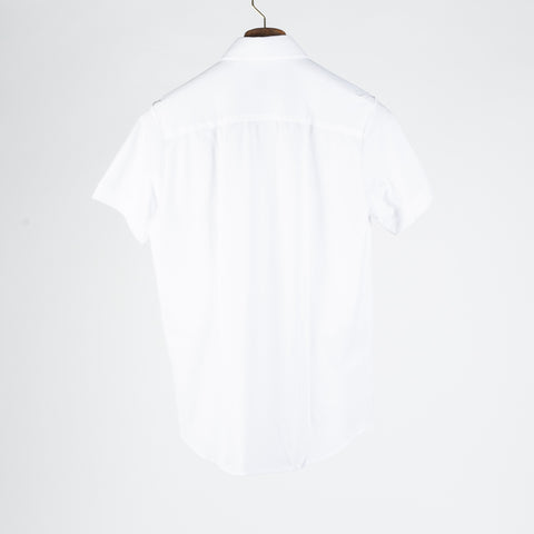 Blue Industry White Short Sleeve Button Up 4