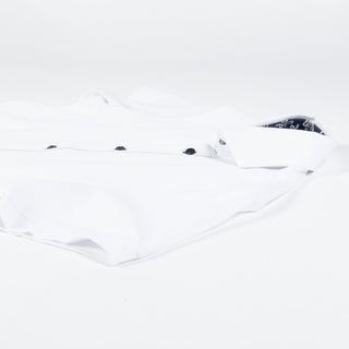 White Short Sleeve Button Up — Mr. Derk
