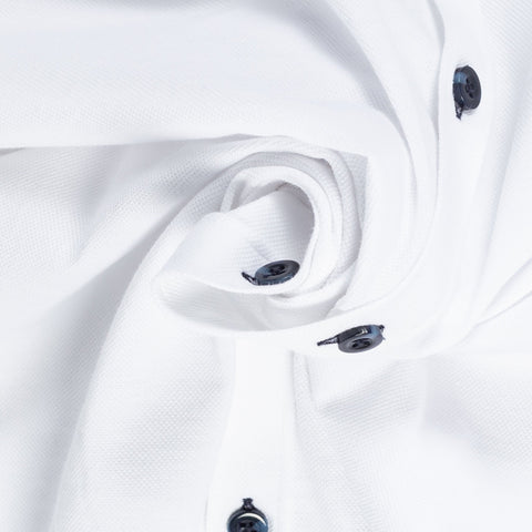 White Short Sleeve Button Up — Mr. Derk
