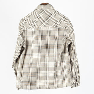 Barbour Whisper White Alderney Houndstooth Overshirt 5
