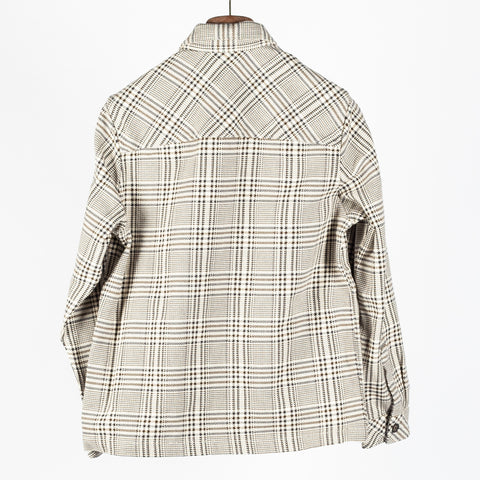 Barbour Whisper White Alderney Houndstooth Overshirt 5