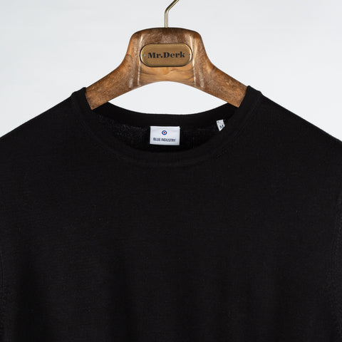 Blue Industry Black Luxe Knit T-Shirt 6