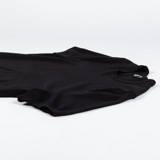 Black Luxe Knit T-Shirt — Mr. Derk