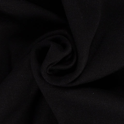 Black Luxe Knit T-Shirt — Mr. Derk