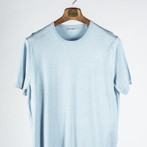 Blue Industry Sky Blue Luxe Knit T-Shirt 5