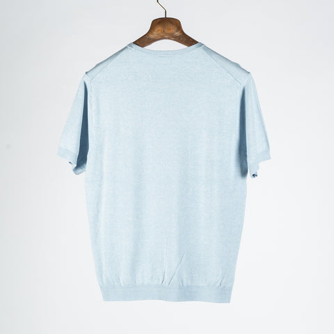 Blue Industry Sky Blue Luxe Knit T-Shirt 4