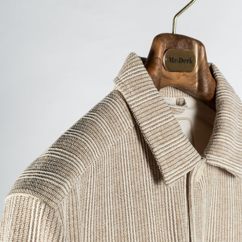 Blue Industry Sand Stripped Overshirt 3