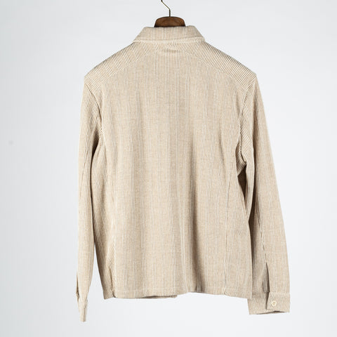 Blue Industry Sand Stripped Overshirt 5