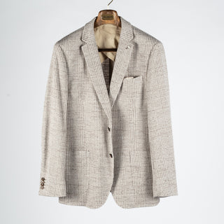 Blue Industry Brown Checked Blazer 1