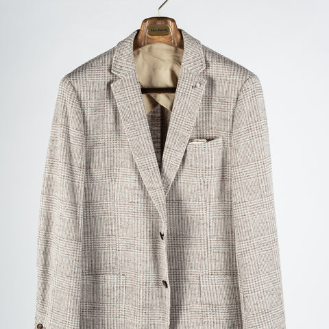 Blue Industry Brown Checked Blazer 6
