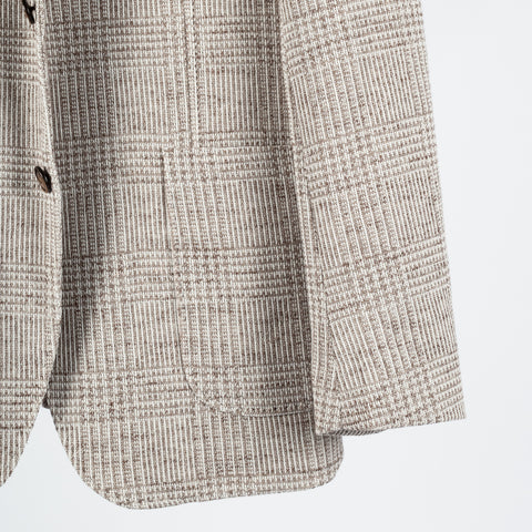 Blue Industry Brown Checked Blazer 4