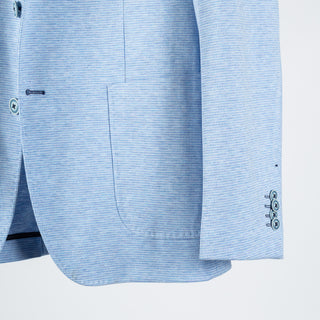 Blue Industry Blue Micro Herringbone Stretch Blazer 4