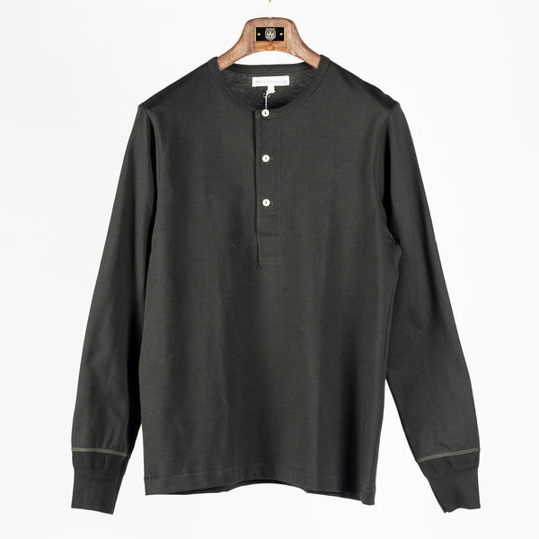 Forest 2M06 Mid-Century Long Sleeve Henley