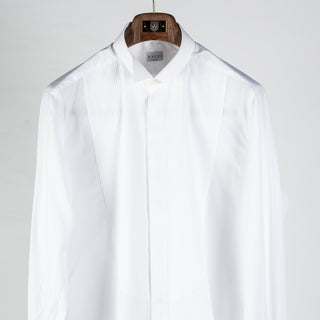 Xacus White 11942 Wing Collar Tuxedo Shirt 6
