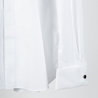 Xacus White 11942 Wing Collar Tuxedo Shirt 4