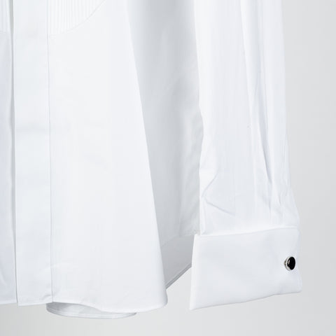 Xacus White 11942 Wing Collar Tuxedo Shirt 4