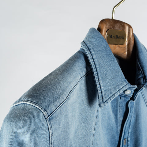 Tramarossa Light Blue Elio Denim Shirt 3