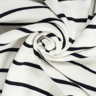 Gran Sasso Blue & White Stripped Skipper Knit Polo 2
