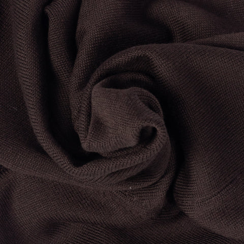 Gran Sasso Brown 23105 Quarter-Zip Knit Polo 2