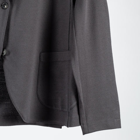 Gran Sasso Charcoal Athleisure Knit Blazer 4