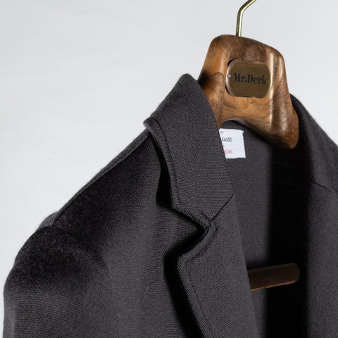 Gran Sasso Charcoal Athleisure Knit Blazer 3