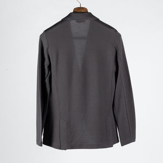 Gran Sasso Charcoal Athleisure Knit Blazer 5