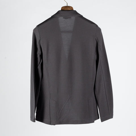 Gran Sasso Charcoal Athleisure Knit Blazer 5