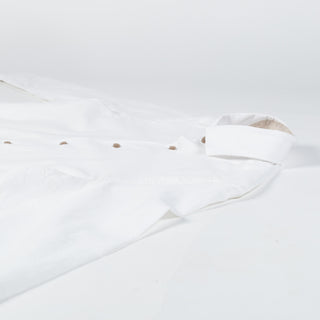 Blue Industry White Linen & Cotton Dress Shirt 8
