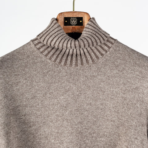 Gran Sasso Brown 19613 Turtleneck Sweater 7