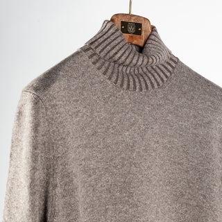 Gran Sasso Brown 19613 Turtleneck Sweater 3