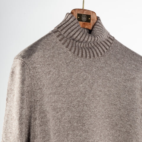 Gran Sasso Brown 19613 Turtleneck Sweater 3