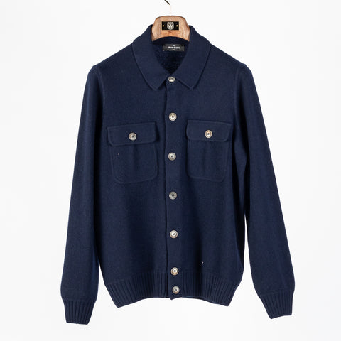 Gran Sasso Navy Shacket 1