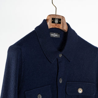 Gran Sasso Navy Shacket 3