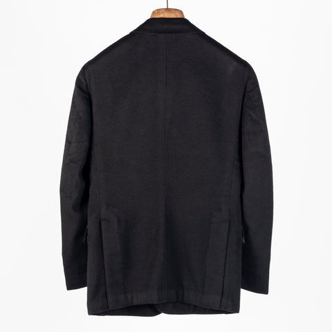 J Mueser Black Cashmere Single Breasted Waverly Jacket 5