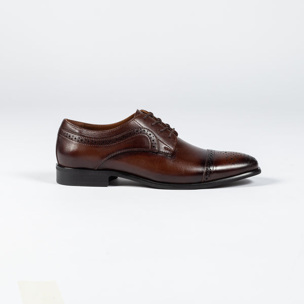 Brown Brogue Dress Shoe