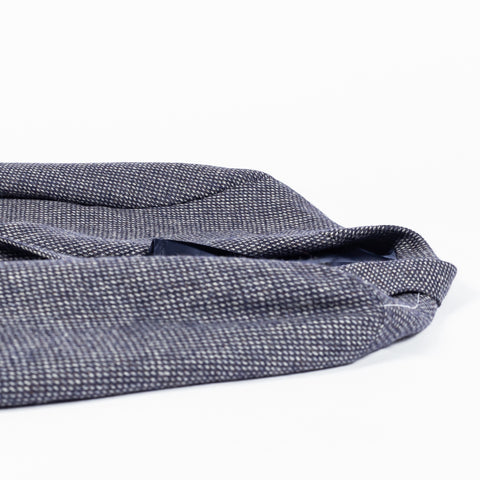 J Mueser Blue Tickweave Tweed Waverly Jacket 8