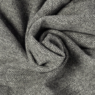 Portuguese Flannel Grey Herringbone Wool Sport Jacket 2