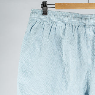 Barbour Blue Pinstripe Somerset Swim Trunks 6