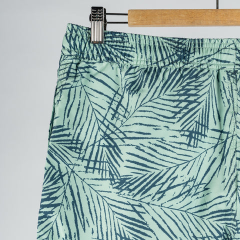 Barbour Green Floral Falmouth Swim Trunks 6