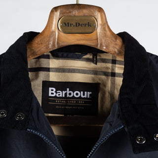 Barbour Navy Royston Casual Windbreaker 2
