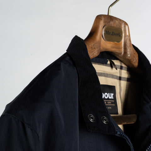 Barbour Navy Royston Casual Windbreaker 3